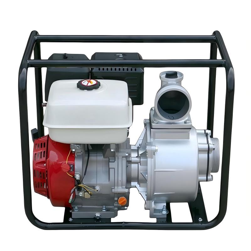 Gasoline water pump for flood drainage